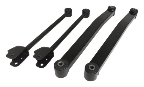 Crown Automotive Control Arms CAK14 Arm, Front, Stock Style, Steel, Black Painted, Jeep, Set of 4