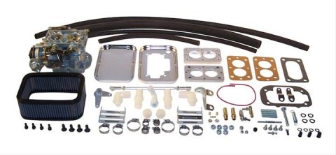 Crown Automotive CFM 2-Barrel Carburetor 47-1551 Carburetor, 2-barrel, Electric Choke, Air Filter, Gaskets, Jeep, 4.2L, Kit