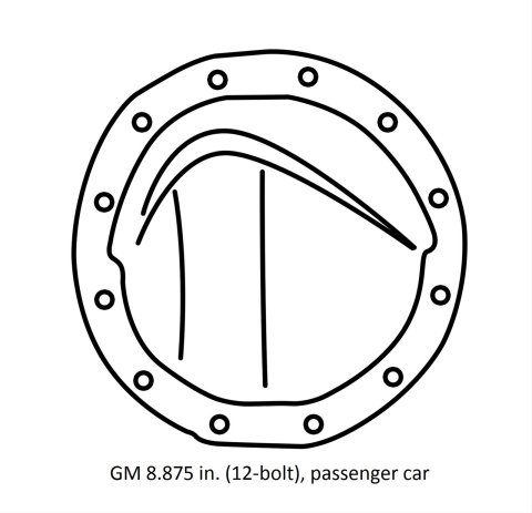 Richmond Gear Ring and Pinion Sets 69-0306-1 GM 8.875 in. (12-bolt) passenger car 4.56 Gears Gear, Pinion, 4.56:1 Ratio, GM, 12-Bolt Car, 3 Series, Set