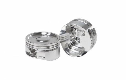 Diamond Pistons Race Series 11424-8 - 1200HP Rated - 2618 Material - Includes Pins and Rings