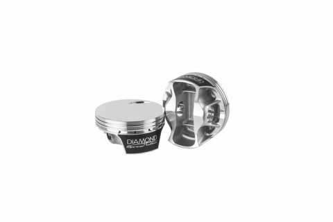 Diamond Pistons Marine Series 70108-8 - Replacement Mercury Racing Stern Engines - Coated Skirts - Includes Pins and Rings