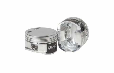 Diamond Pistons Sport Compact Series 82060-4 - 1200HP Rated - 2618 Material - Coated Skirts - Includes Pins and Rings