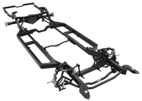 Ridetech 68-72 GM A-Body w/ Pin Spindle & (Stock) 60.25in Flange to Flange Width Momentum Chassis
