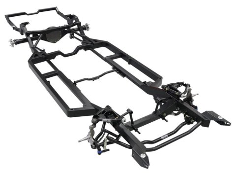 Ridetech 68-72 GM A-Body w/ Pin Spindle & (Narrowed) 57.25in Flange to Flange Width Momentum Chassis