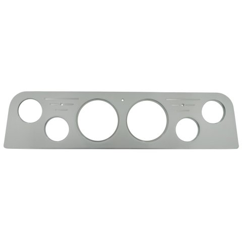 AutoMeter Mounting Solutions 62-66 GMC Truck Billet Panel/Gauge Kit - 3-3/8in. (x2) & 2-1/16in. (x4)