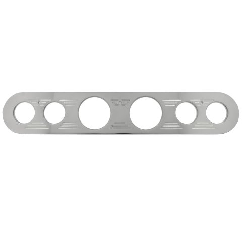 AutoMeter Mounting Sol. 67-72 Ford Truck Billet Panel/Gauge Kit - 3-1/8in. (x2) & 2-1/16in. (x4)