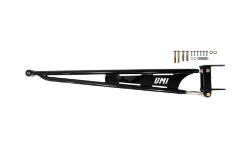 UMI Performance 82-92 GM F-Body Tunnel Mounted Trq. Arm Fits T5 700R4- No Loop - Black (1x umi2198-B, 1x umi2216AS-B)