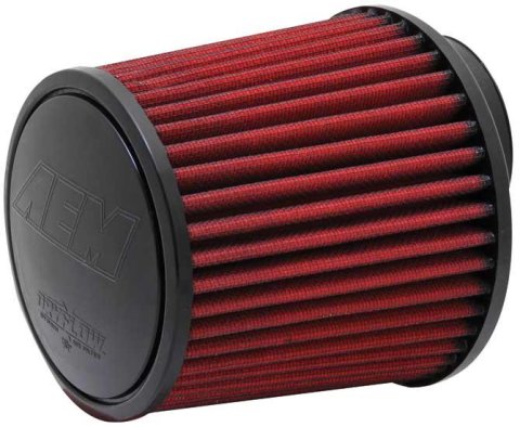 AEM Dryflow Air Filter Conical 5.5in Base OD x 4.75in Top OD x 5in Height
