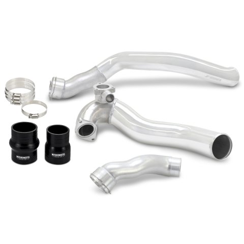Mishimoto 2024+ Ford Mustang EcoBoost Charge Pipes - Polished