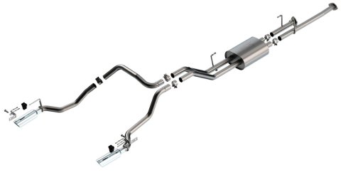 Borla 09-13 Toyota Tundra 4.6L/5.7L ATAK Cat-Back Exhaust - 4in Stainless Tips