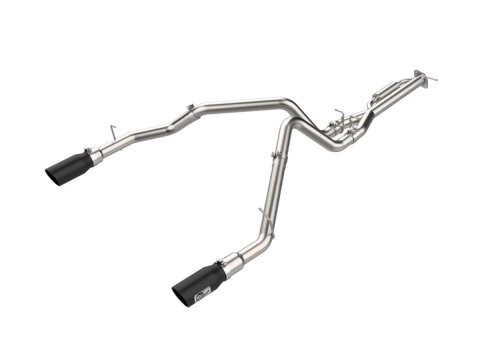 AFE Power Exhaust Systems 49-32088-B Vulcan Series 3 IN 304 Stainless Steel Cat-Back System w/ Black Tips RAM 1500 2025 V6-3.0L (tt)