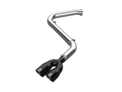 AFE Power Exhaust Systems 49-37045-B Takeda 3 IN 304 Stainless Steel Axle-Back w/ Black Tip Hyundai Elantra N Line 21-25 L4-1.6L (t)