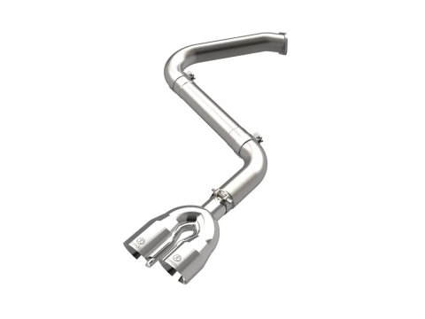 AFE Power Exhaust Systems 49-37045-P Takeda 3 IN 304 Stainless Steel Axle-Back w/ Polished Tip Hyundai Elantra N Line 21-25 L4-1.6L (t)