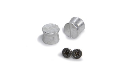 Bell Racing Aluminum Tear-Off Post Kits 2030041 Tear Off Posts, Aluminum, Polished, Pair