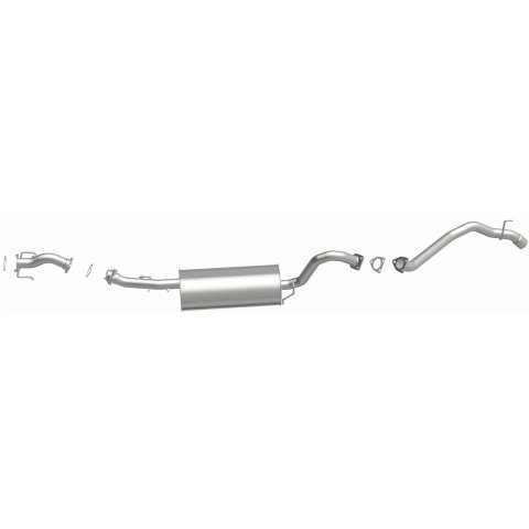 BRExhaust Direct-Fit Exhaust Systems for 2000-2003 MONTERO SPORT - 106-0551 Systems, Direct-Fit, Cat-back, Single, Steel, Aluminized, Rear Exit, Mitsubishi, Kit