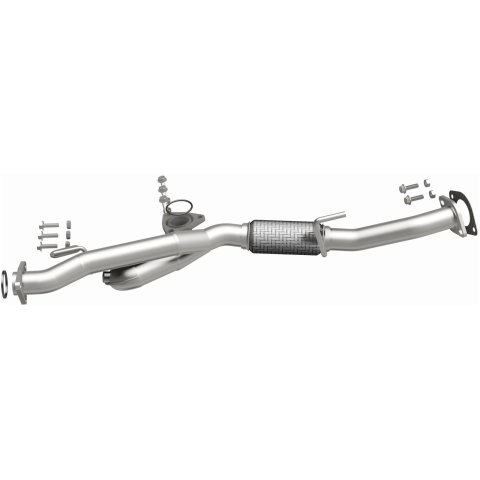 BRExhaust Direct-Fit Intermediate Pipes for 2002-2004 I35, 2002-2003 MAXIMA - 107-0041 Exhaust Pipes, Pipes, Stainless Steel, Natural, 2.000 in. O.D., Infiniti, Nissan, Each