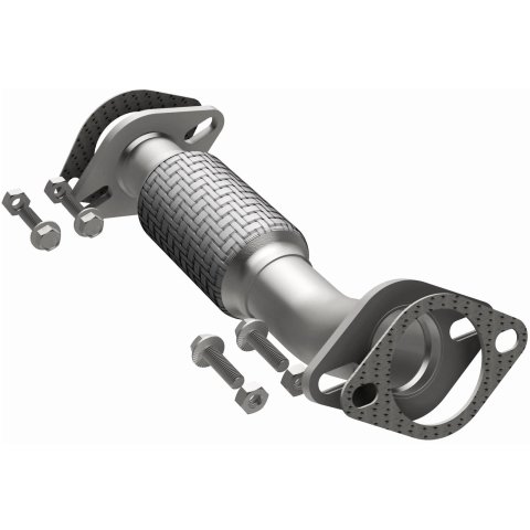 BRExhaust Direct-Fit Intermediate Pipes for 2003-2009 FOCUS - 107-0044 Exhaust Pipes, Pipes, Stainless Steel, Natural, 2.000 in. O.D., Ford, Each