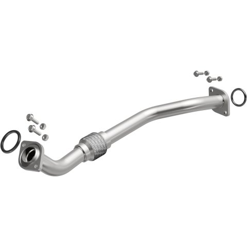 BRExhaust Direct-Fit Intermediate Pipes for 2004-2006 SIENNA - 107-0072 Exhaust Pipes, Pipes, Stainless Steel, Natural, 1.750 in. O.D., Toyota, Each