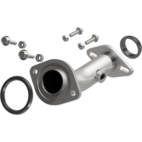 BRExhaust Direct-Fit Intermediate Pipes for 1998-2000 RAV4 - 107-0157 Exhaust Pipes, Pipes, Stainless Steel, Natural, 2.000 in. O.D., Toyota, 2.0L, Each