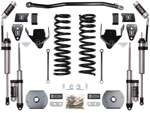 ICON Vehicle Dynamics Suspension Leveling & Lift Kits K214522A 14-18 RAM 2500 4WD 4.5" STAGE 2 SUSPENSION SYSTEM (AIR RIDE)