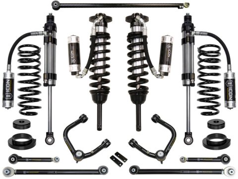 ICON Vehicle Dynamics Suspension Leveling & Lift Kits K53178T 03-09 GX470 0-3.5" STAGE 8 SUSPENSION SYSTEM W TUBULAR UCA