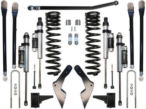 ICON Vehicle Dynamics Suspension Leveling & Lift Kits K64503 05-07 FORD F250/F350 4.5" STAGE 4 SUSPENSION SYSTEM