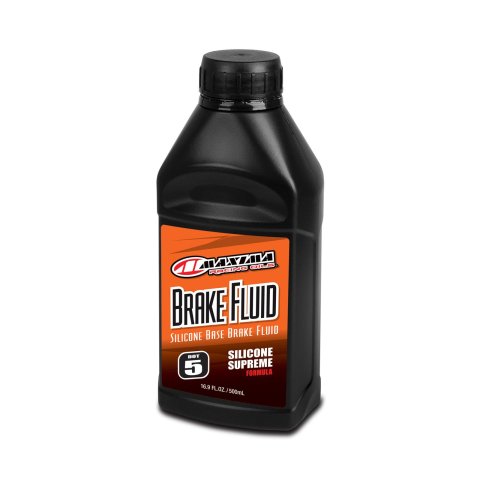 Maxima DOT-5 Silicone Based Brake Fluid 80-81916 Fluid, Based, DOT 5, 16.90 oz., Each