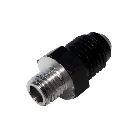 Nitrous Outlet AN Fittings 00-01807-W Universal Fittings, 4AN x 5/16-24" Fitting - Male/Male