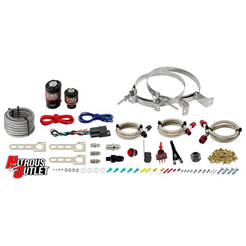 Nitrous Outlet EFI Single Nozzle Systems 00-10010-00 Ford 87-98 Mustang GT, Cobra System (No Bottle)
