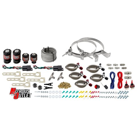 Nitrous Outlet EFI Dual Stage Single Nozzle Systems 00-10033-00 Import System (No Bottle)