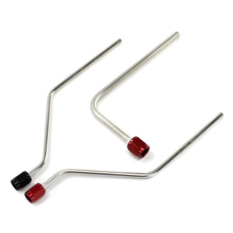 Nitrous Outlet Oxide Plumbing Kits 00-10124-HL Hardline Kit for 90mm 05-09 Z06 Corvette Plate System