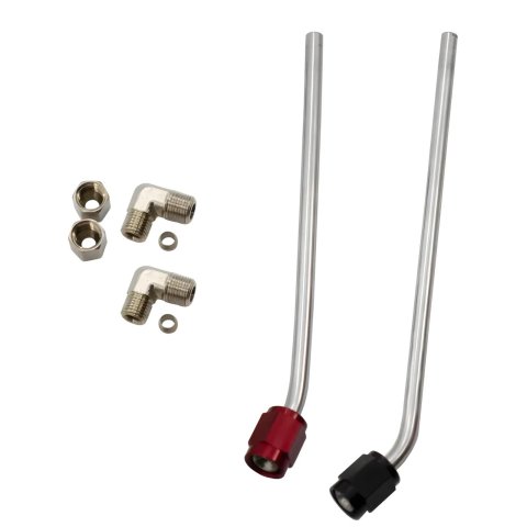 Nitrous Outlet Oxide Plumbing Kits 00-10137-HL Hardline Kit for 80mm/85mm 6.1 Hemi Intake Plate System