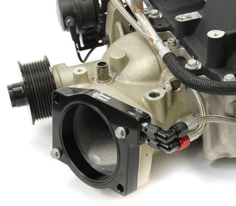 Nitrous Outlet Oxide Plate Systems 00-10175-00 2009-2014 CTS-V 90mm system (No Bottle) (55 PSI)(50-100-150-200HP)