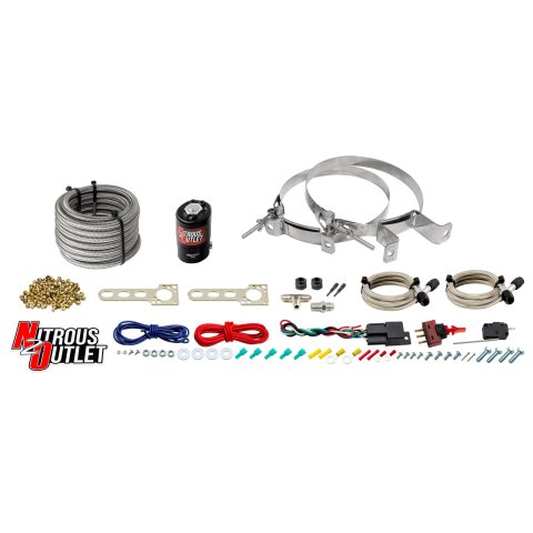 Nitrous Outlet Dual Nozzle Systems 00-10201-00 GM EFI Dry System (No Bottle)