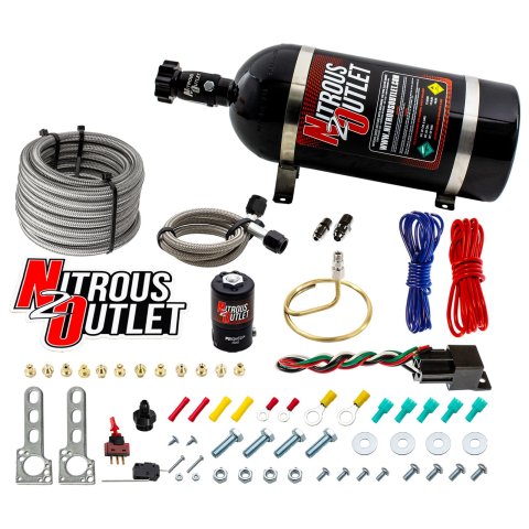 Nitrous Outlet Distribution Ring Systems 00-10202-10 GM EFI Small System (10lb Bottle)