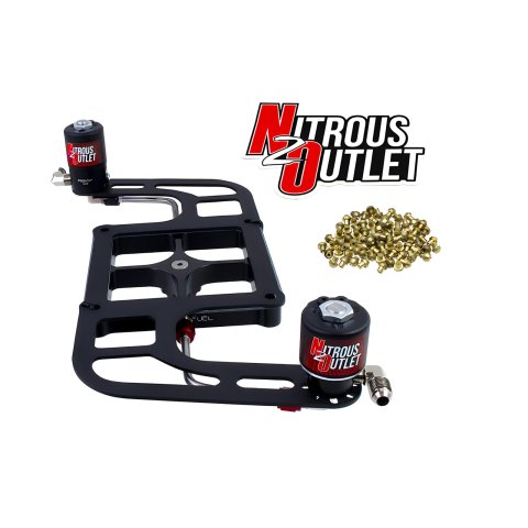 Nitrous Outlet 4500 Stinger Plate Conversion Kits 00-10654-SF Boomerang 2 Solenoid Bracket (5,7,10psi)