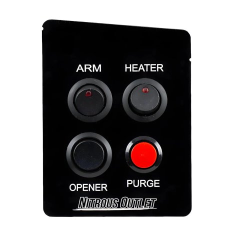 Nitrous Outlet Electrical Switch Panels 00-11035 Panels, GM 2014-2019 Corvette C7 Power Tray Panel (Requires Tray Removal)
