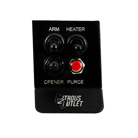 Nitrous Outlet Electrical Switch Panels 00-11036 Panels, GM 2014-2019 Corvette C7 Power Tray Fold Up Panel - System Arm/Purge/Bottle Heater/Remote Opener (Mounts Insid