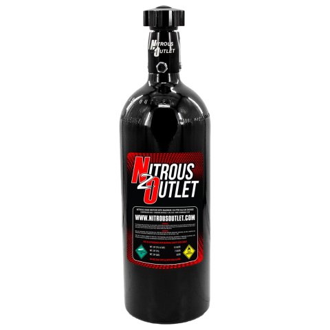 Nitrous Outlet Oxide Bottles 00-30130 5 lb Bottle & High Flow Valve