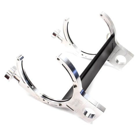 Nitrous Outlet Oxide Bottle Roll Bar Mount Brackets 00-32057-6 Brackets, Billet Automatic Heated Bracket - 1-1/2" Bar/6AN