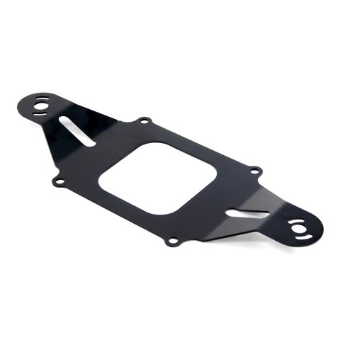 Nitrous Outlet Solenoid Mounting Brackets 00-54500 4150 Flange, 2 Bracket Center Mount Shallow Break