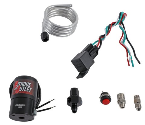 Nitrous Outlet Big Show Purge Kits 00-62002 Oxide Kit, Show, -4 AN Hose Size, Kit