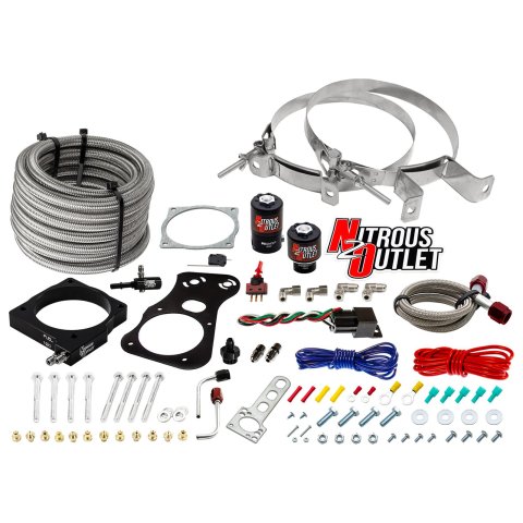 Nitrous Outlet Oxide Plate Systems 00-10137-90-00 90mm 6.1 Hemi Intake System (No Bottle)