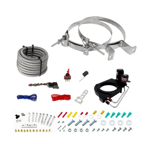 Nitrous Outlet Oxide Systems 00-10161-102-00 Systems, - Gas/E85 (5-55psi)(50-200HP)(No Bottle)