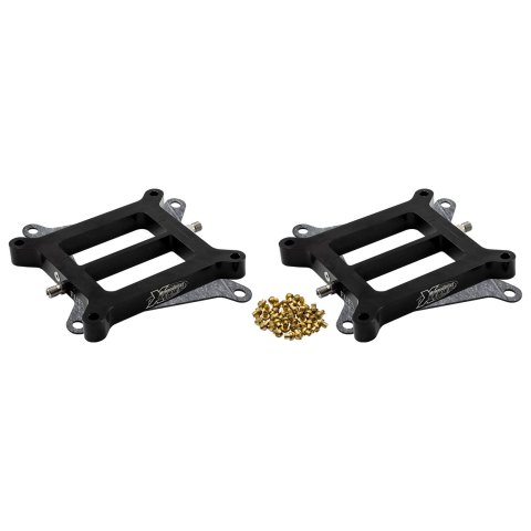 Nitrous Outlet Oxide Systems 22-4150-TR System Conversion and Upgrade Kits, X-Series Weekend Warrior 4150 Tunnel Ram Plate Conversion - (Dual Plates)(Gas/E85)(5-55psi)(100-400H