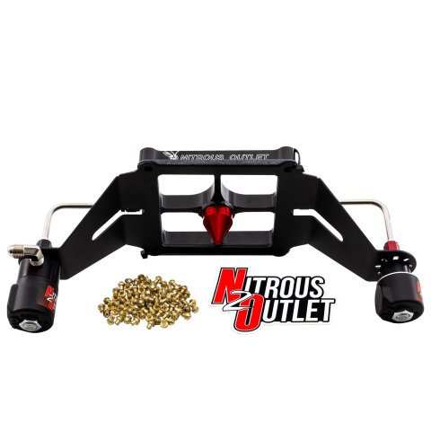 Nitrous Outlet Oxide Systems 00-10660-GEN4-SF Systems, 4500 Stinger 4 Solenoid Forward Conversion Upside Down - (Gas/E85)(5-55 psi)(50-500 HP)