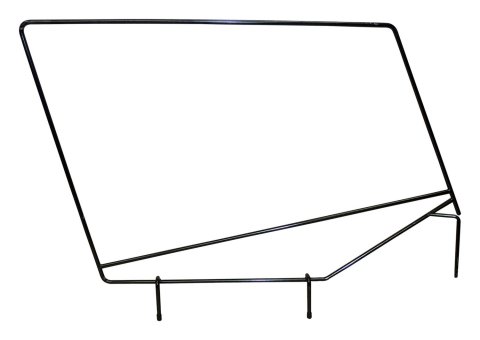 RT Off-Road Soft Top Door Frames for 1987-1995 WRANGLER - DF100YJ Frames, Upper, Steel, Black, Jeep, Pair