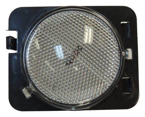 RT Off-Road Side Marker Lamps for 2007-2011 WRANGLER - RT28023 Light, Front Passenger Side, Round, Clear Lens, Jeep, Each