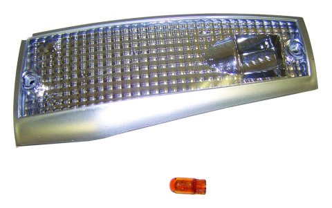 RT Off-Road Side Marker Lenses for 1984-1996 CHEROKEE - RT28025 Lens, Rectangular, Chrome, Passenger Front, Jeep, Each