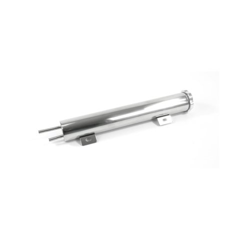Top Street Performance Stainless Steel Overflow Tanks HC6322 Tank, 18 oz., Cylindrical, Steel, Natural, Recirculating, 2 in. Diameter, 13 in. Length, Each